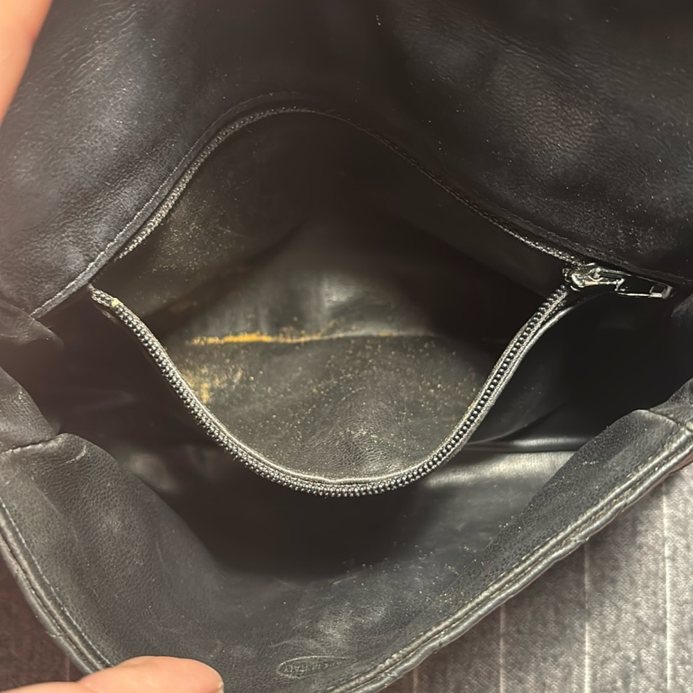 CHANEL Black Crossbody Bag with Gold Accents - Picture 11 of 16